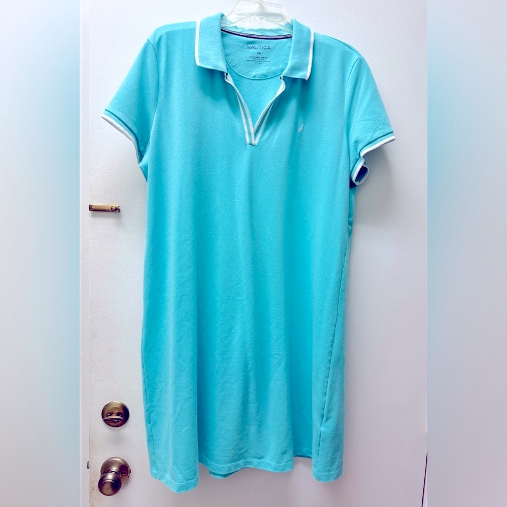 Nautica Teal pool blue .